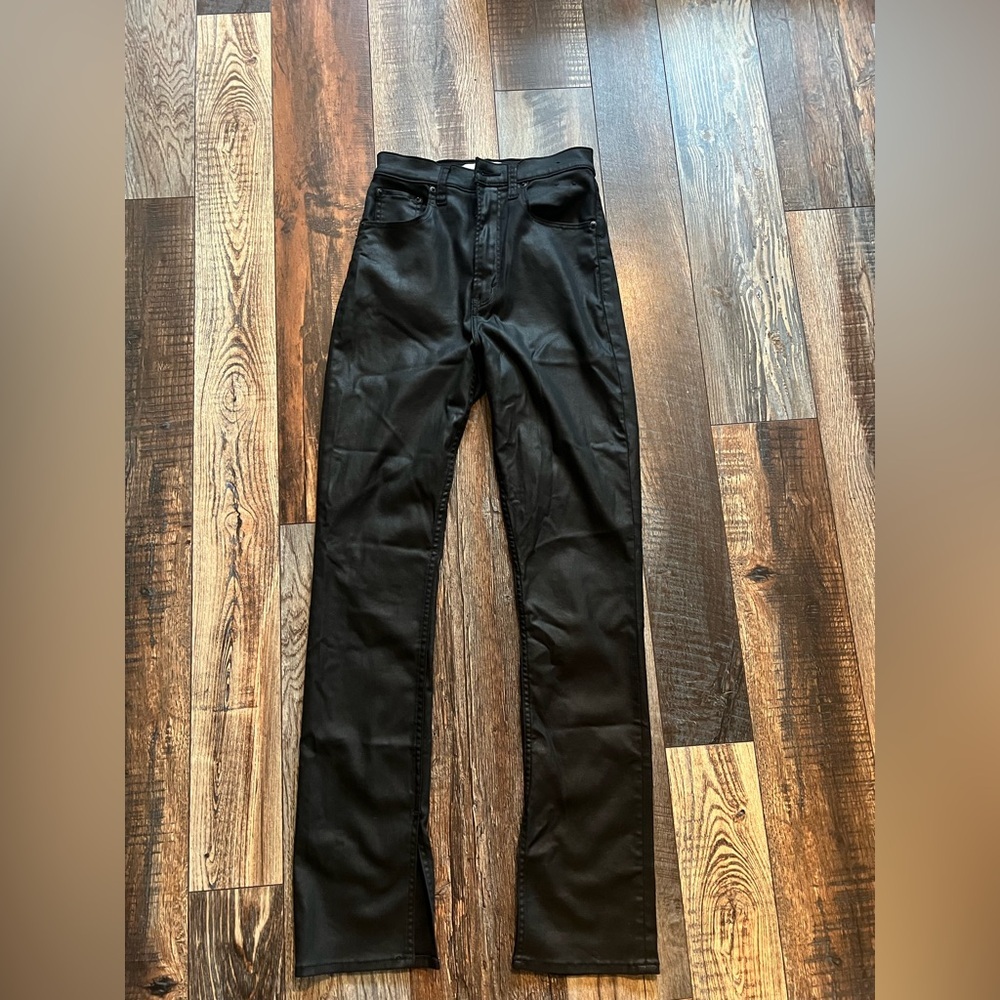 Abercrombie & Fitch the 90s Slim straight ultra high-rise Black Jeans